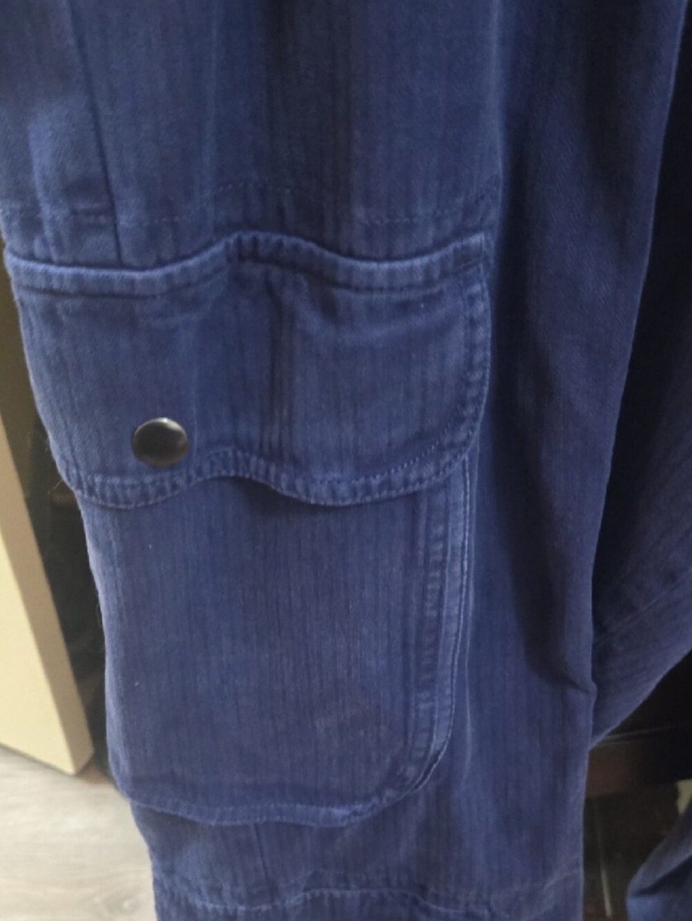 Free People Navy Blue Utility Pants - Picture 5 of 10